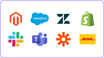 plug-and-play integrations